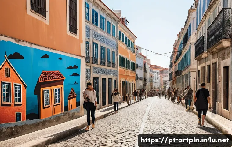 미술문화기획사의 직무 수행 성공 사례 - **Vibrant Lisbon Urban Art Festival:**
"A bustling, vibrant street art festival transforms a his...