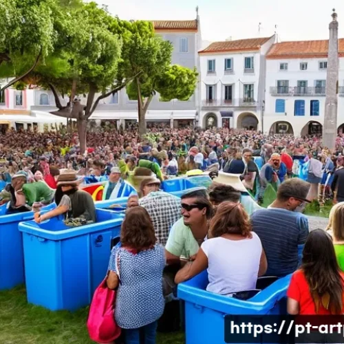 Home 26 미술문화기획사의 주요 윤리적 과제 - **Prompt: A vibrant and sustainable open-air cultural festival in a picturesque Portuguese town.**
...
