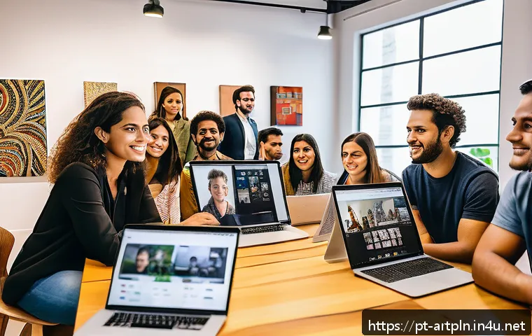 미술문화기획사의 주요 직무 협력 모델 관련 이미지 2
